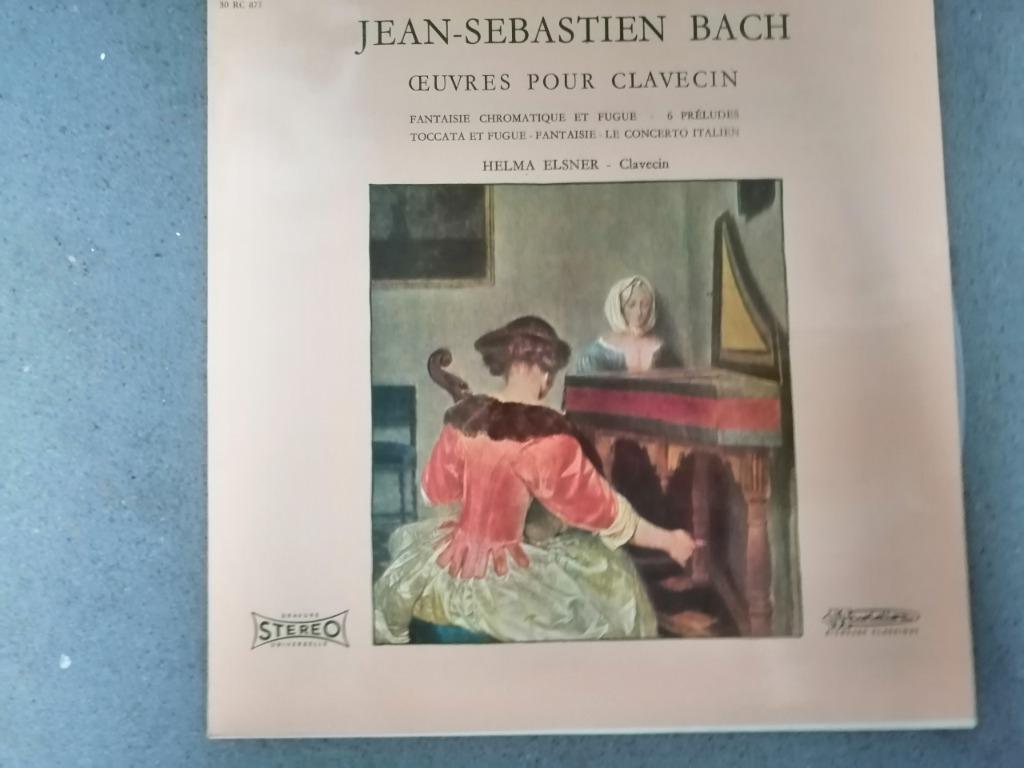lp Bach (klavecimbel), Ophalen of Verzenden, Zo goed als nieuw