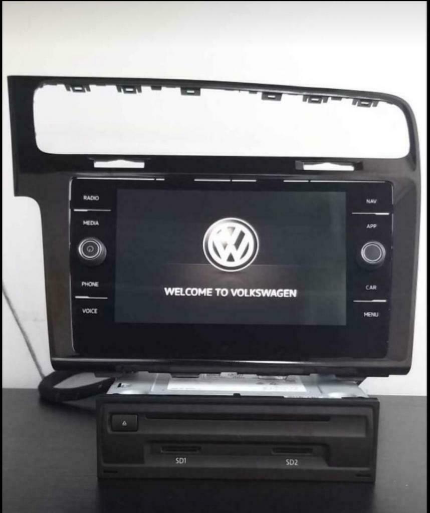 VW OEM GPS autoradio, Auto diversen, Autoradio's, Zo goed als nieuw
