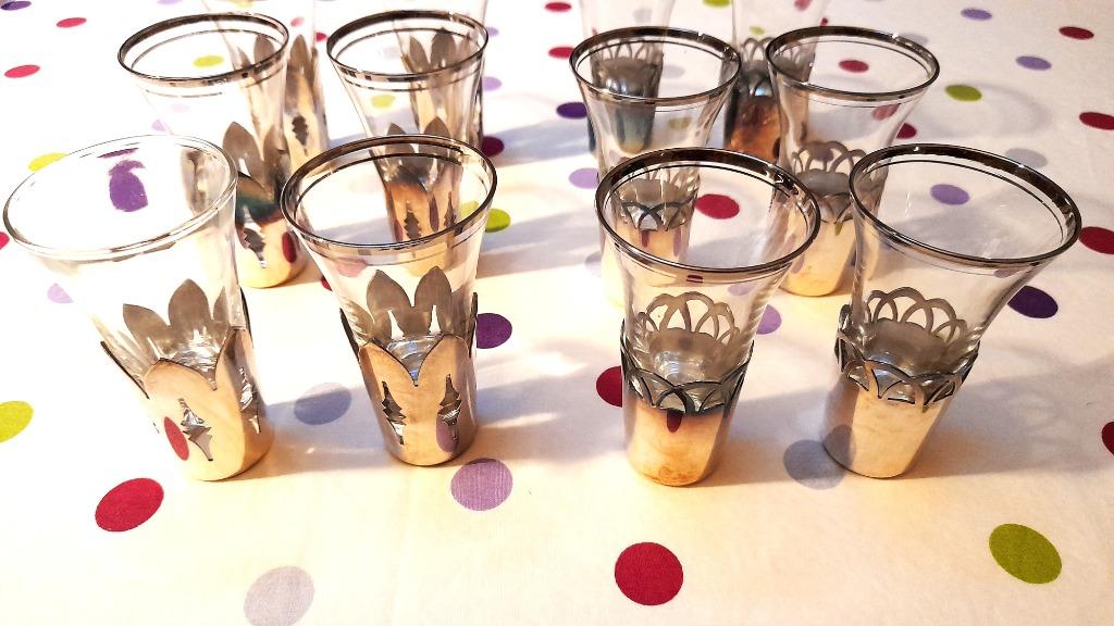 verres support argent, Enlèvement, Utilisé