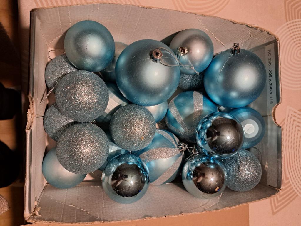 Kerstballen plastic, Ophalen, Gebruikt