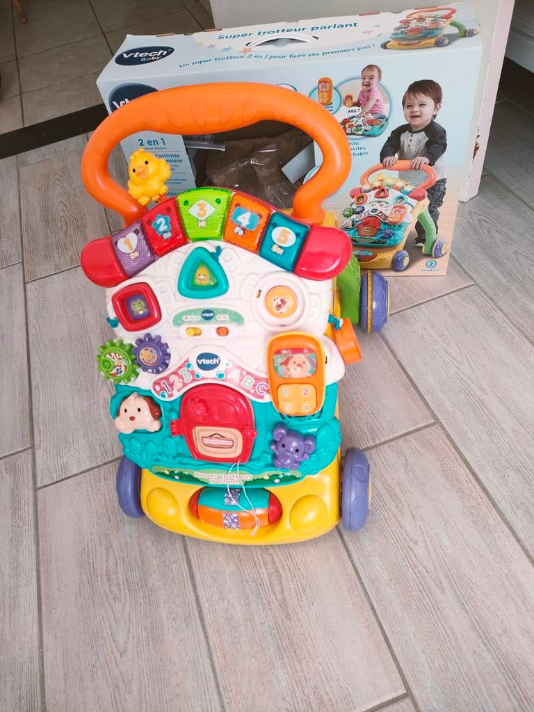 Vtech baby trotter Frans gesproken, Ophalen
