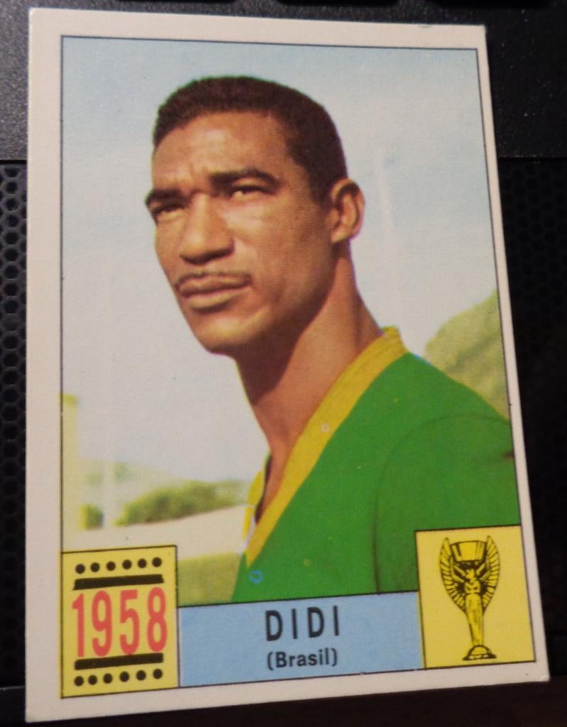 Panini KAART prent 1970 voetbal WK Mexico 70 DIDI BRASIL, Verzenden, Plaatje
