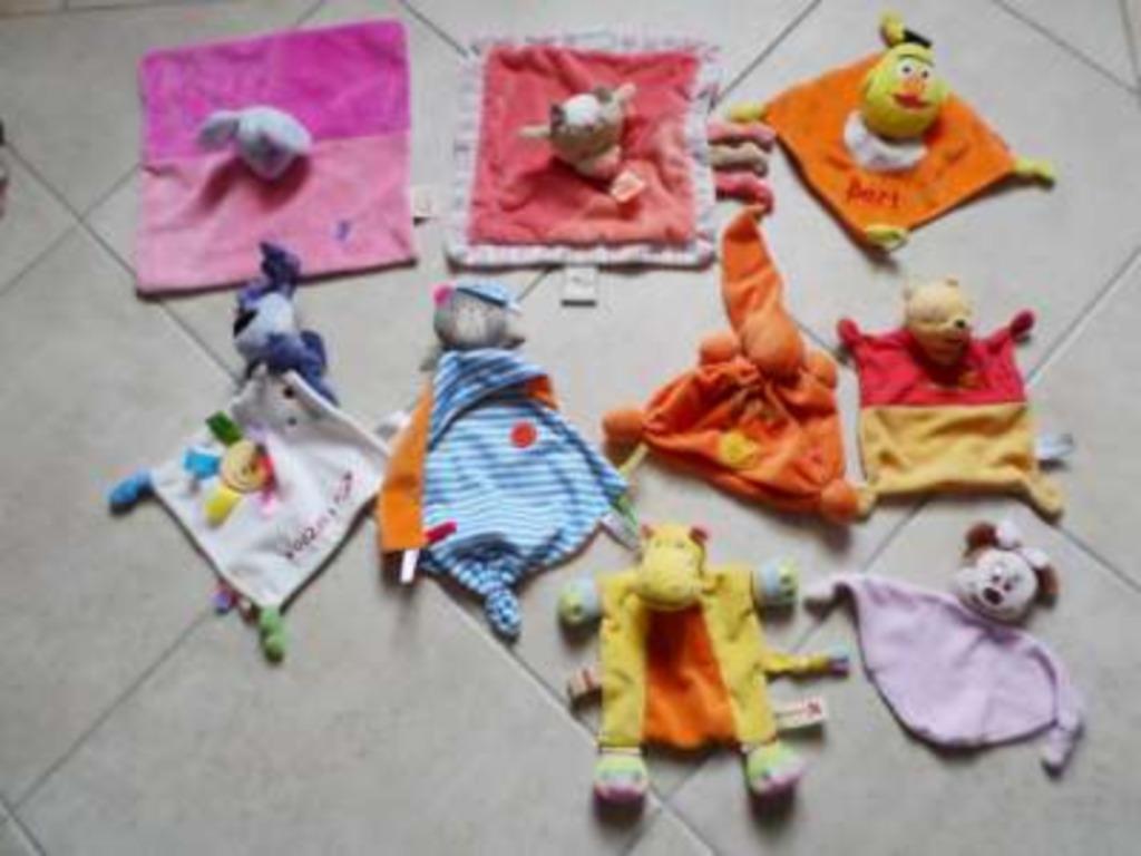 Knuffeldoekjes, Kinderen en Baby's, Speelgoed | Knuffels en Pluche, Ophalen of Verzenden, Gebruikt