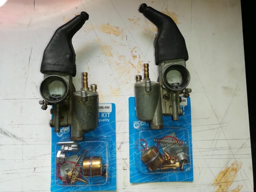 Ural Dnepr K302 carburateurs, Ophalen, Gebruikt