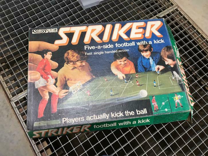 Striker voetbalspel, Een of twee spelers, Ophalen, Gebruikt
