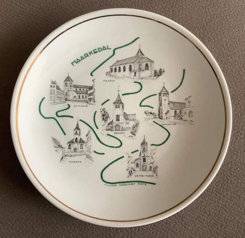 Sierbord - Maarkedal - Keramiek, Antiek en Kunst, Ophalen of Verzenden