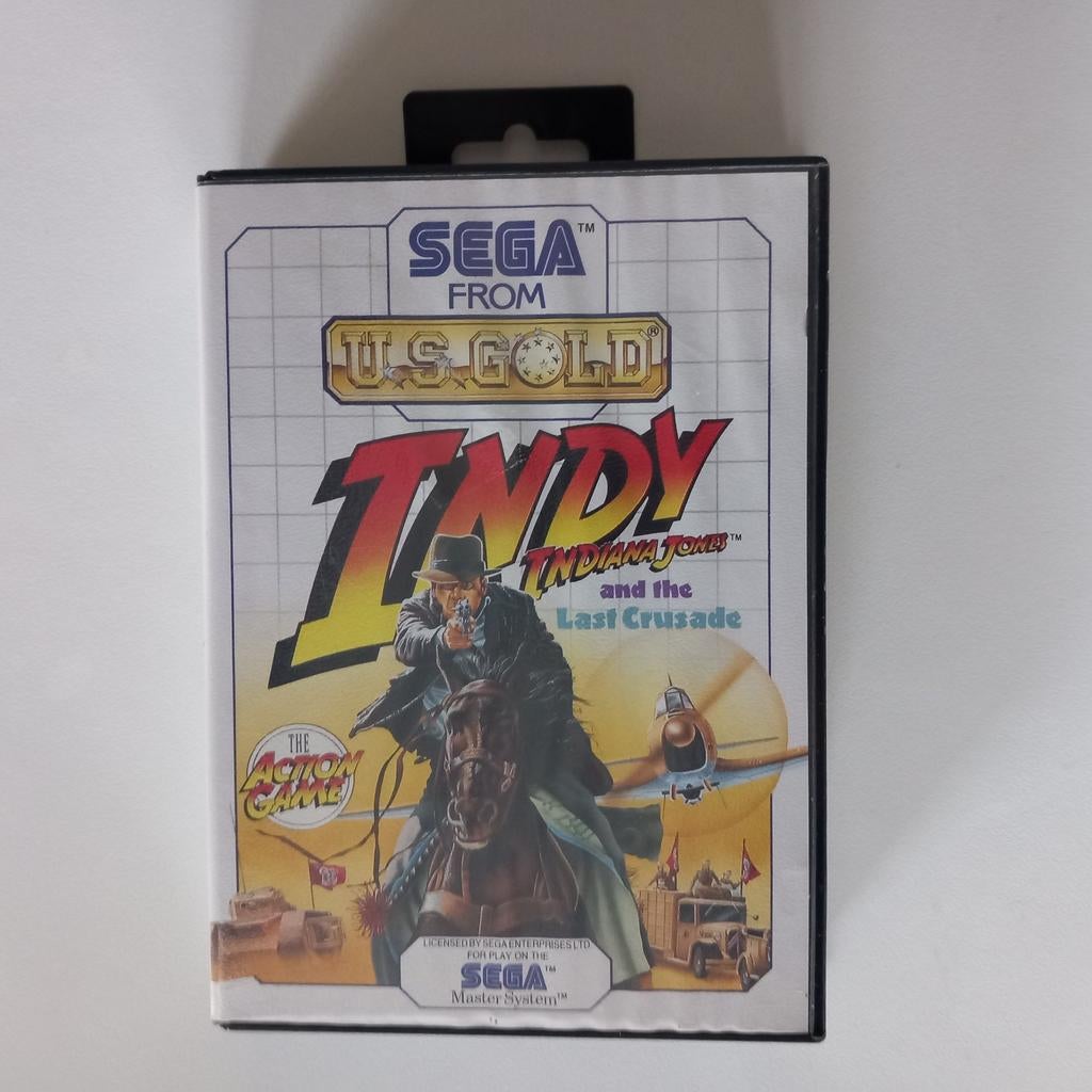 Ega Master d'Indiana Jones et de la dernière croisade, Enlèvement ou Envoi, Comme neuf, Master System