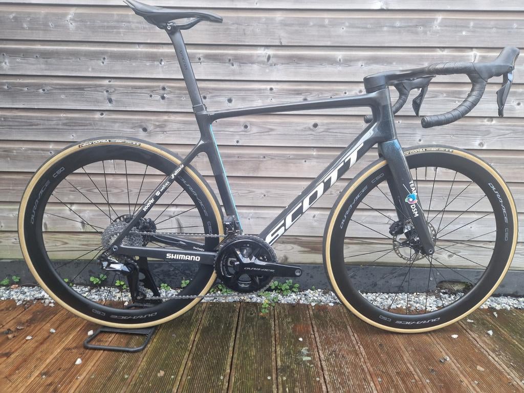 Scott Addict RC Team Issue Dura Ace DI2 12 spd Bardett (56), Fietsen en Brommers, Overige merken, 28 inch, Carbon, Heren