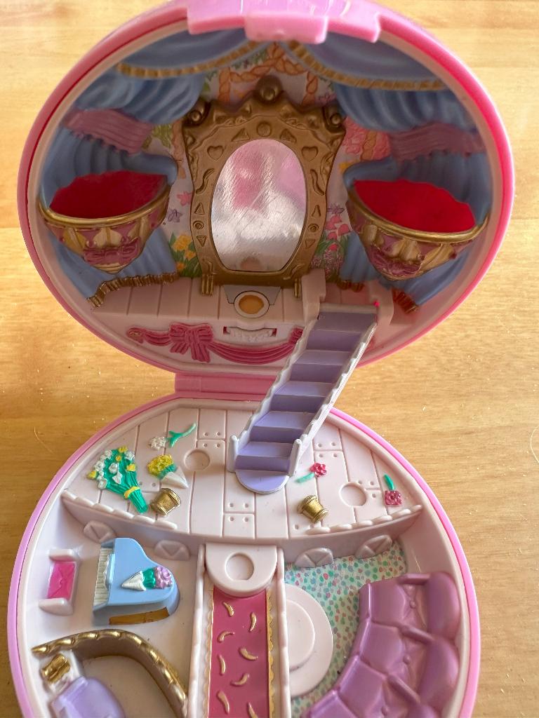 POLLY POCKET Ballerina vintage Bluebird uit 1993, Ophalen of Verzenden, Gebruikt