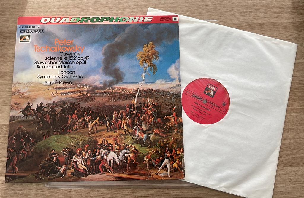 Vinyl: Tchaikovsky, Cd's en Dvd's, Ophalen of Verzenden, Zo goed als nieuw