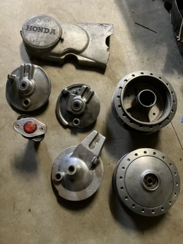 Honda oldtimer bromfiets onderdelen, Fietsen en Brommers, Ophalen of Verzenden, Gebruikt, Overige typen, Overige merken