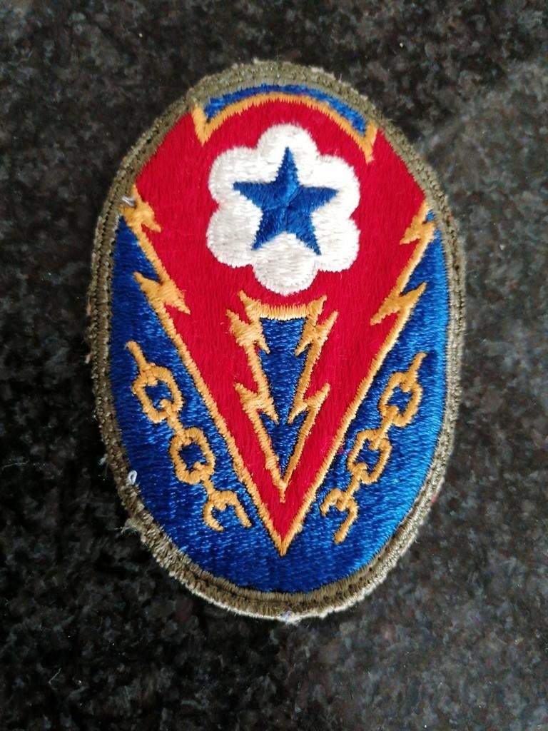 US E.T.O. patch WWII, Verzamelen, Militaria | Algemeen, Ophalen of Verzenden
