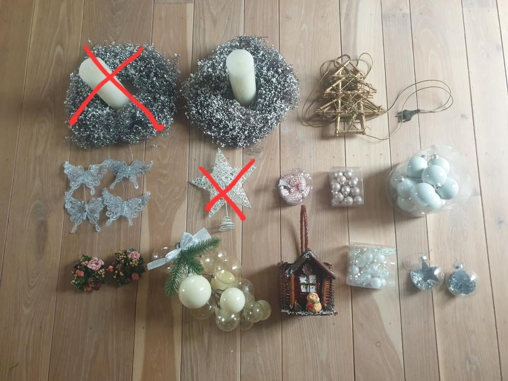 Kerstversiering in prima staat, Diversen, Ophalen of Verzenden, Zo goed als nieuw