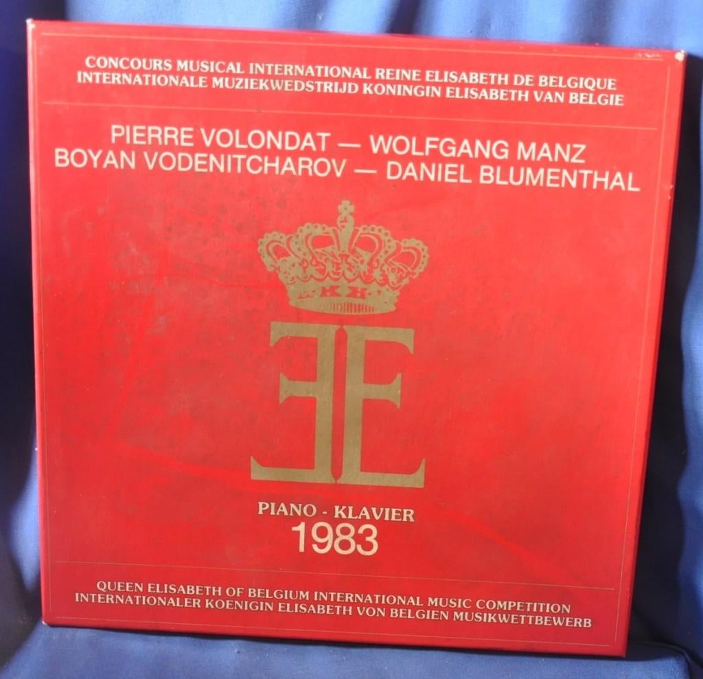 coffret 3 vinyl piano reine Elisabeth 1983 (x20112), Cd's en Dvd's, Ophalen of Verzenden, Gebruikt