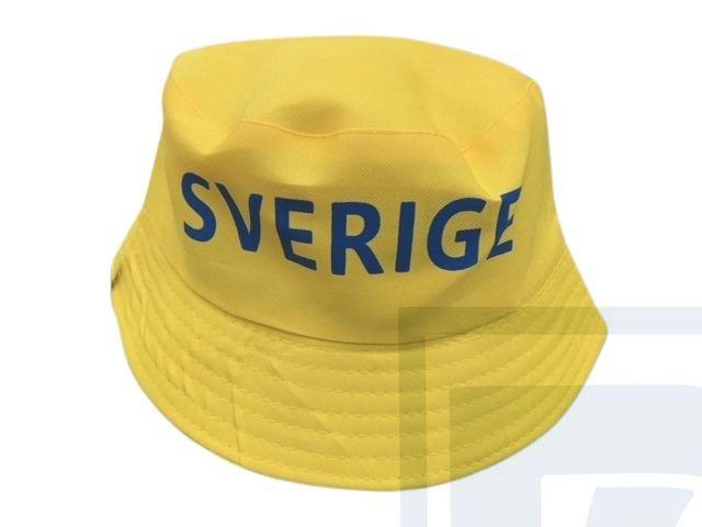 Volvo Vissershoedje Bucket hat Cap Geel Sverige Zweden Volvo, Ophalen of Verzenden, Nieuw