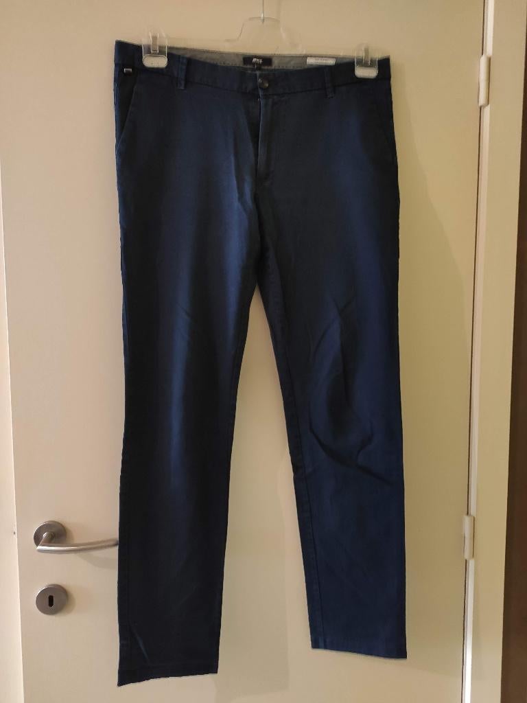 Broek donkerblauw, Brice, Slim, maat 44, Kleding | Heren, Ophalen, BRICE, Blauw, Overige maten
