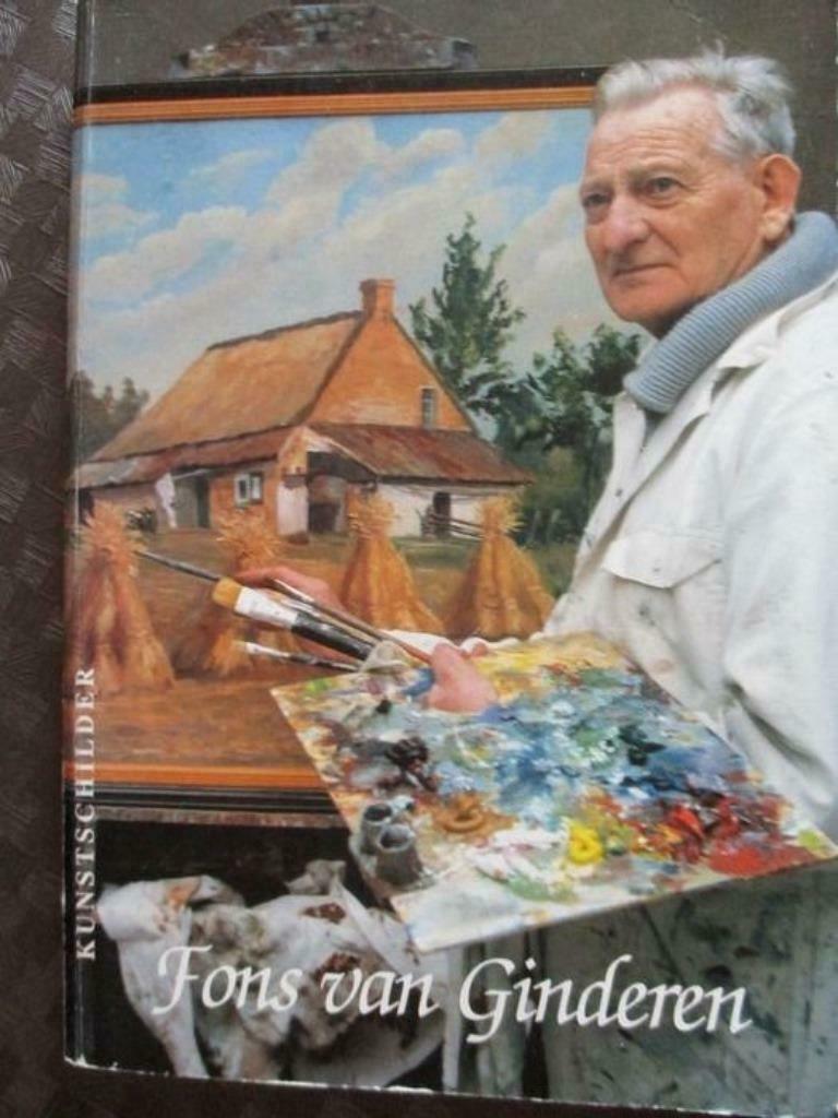 Kunstschilder Fons Van Ginderen, Ophalen of Verzenden, Gelezen
