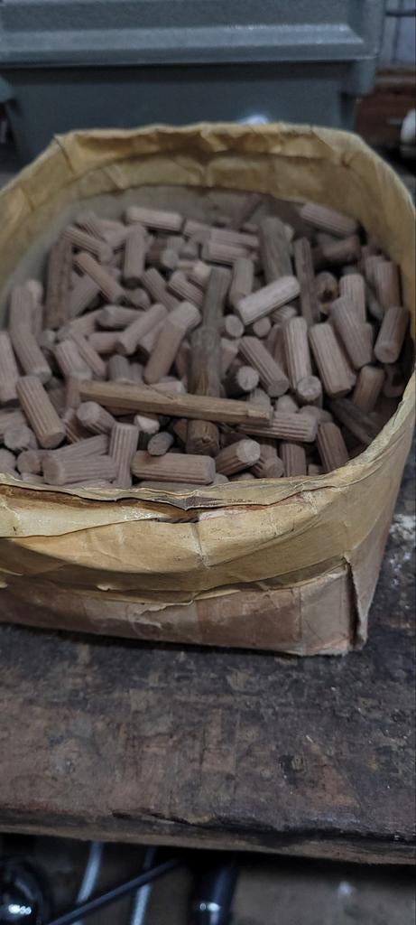 Lot afdekdoppen in hout, Doe-het-zelf en Bouw, Hout en Planken, Ophalen
