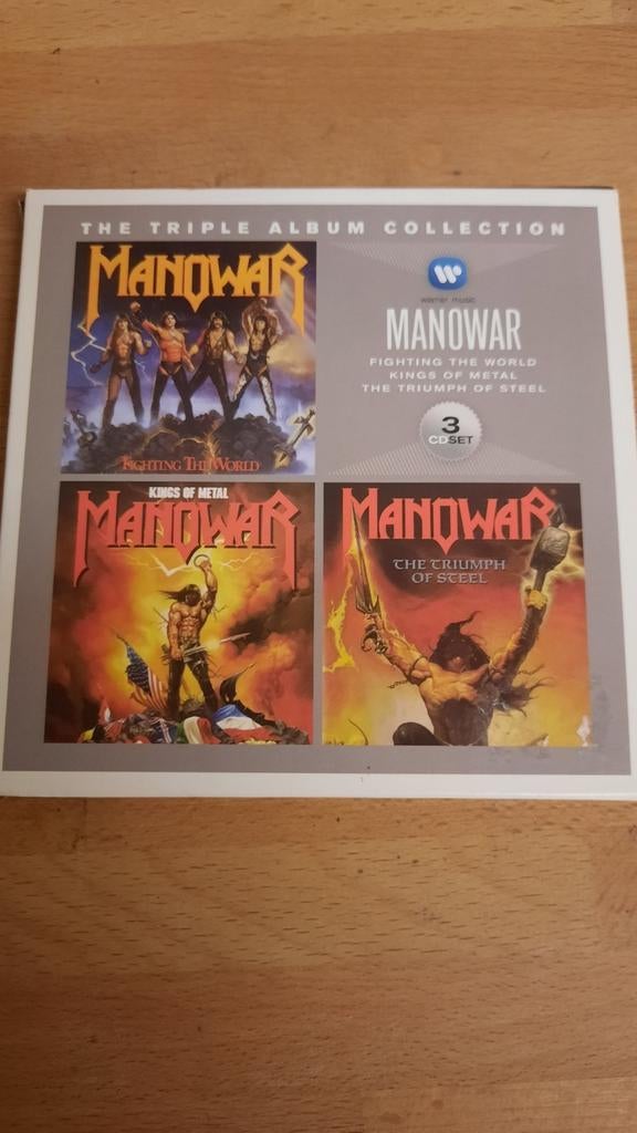 3cd box: MANOWAR, Ophalen of Verzenden, Zo goed als nieuw