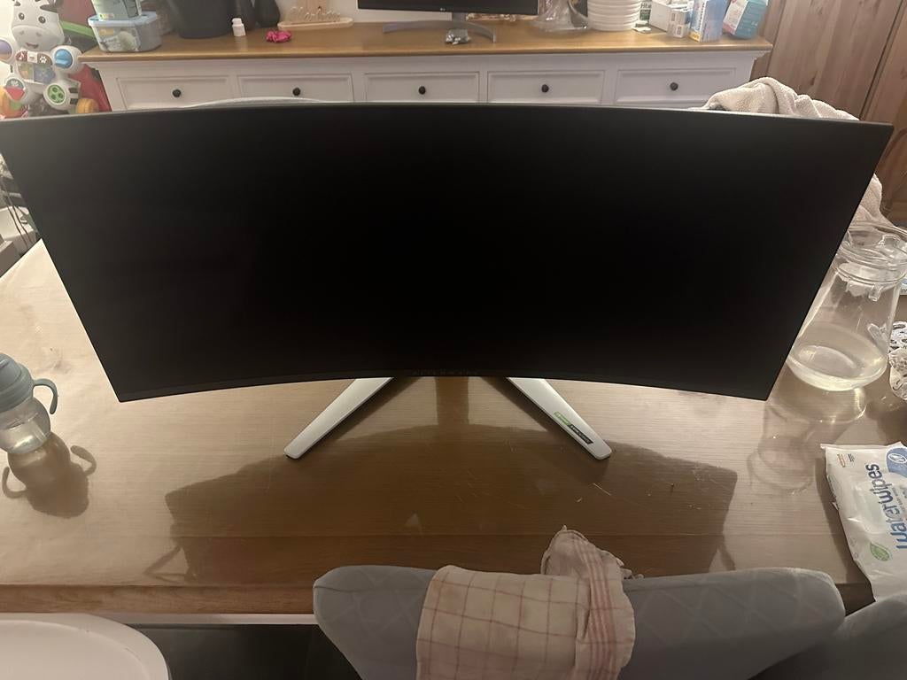Dell Alienware AW3423DW, Computers en Software, Ophalen, Zo goed als nieuw