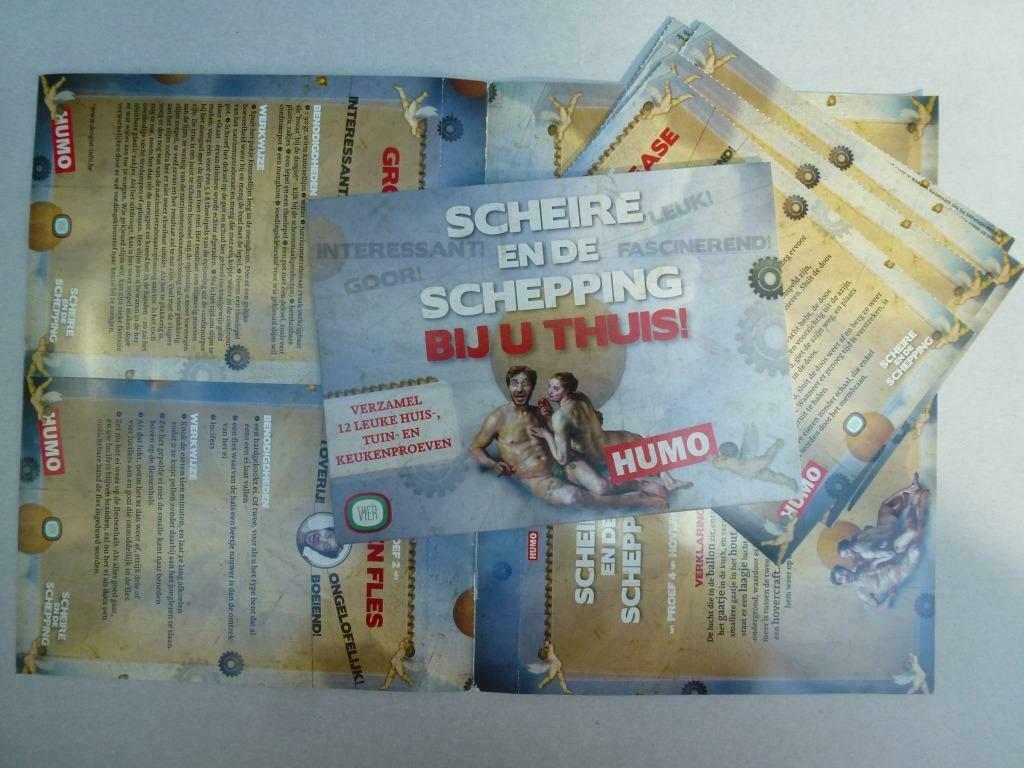 Humo Scheire en de schepping 8 fiches, Verzenden, Zo goed als nieuw, Overige typen