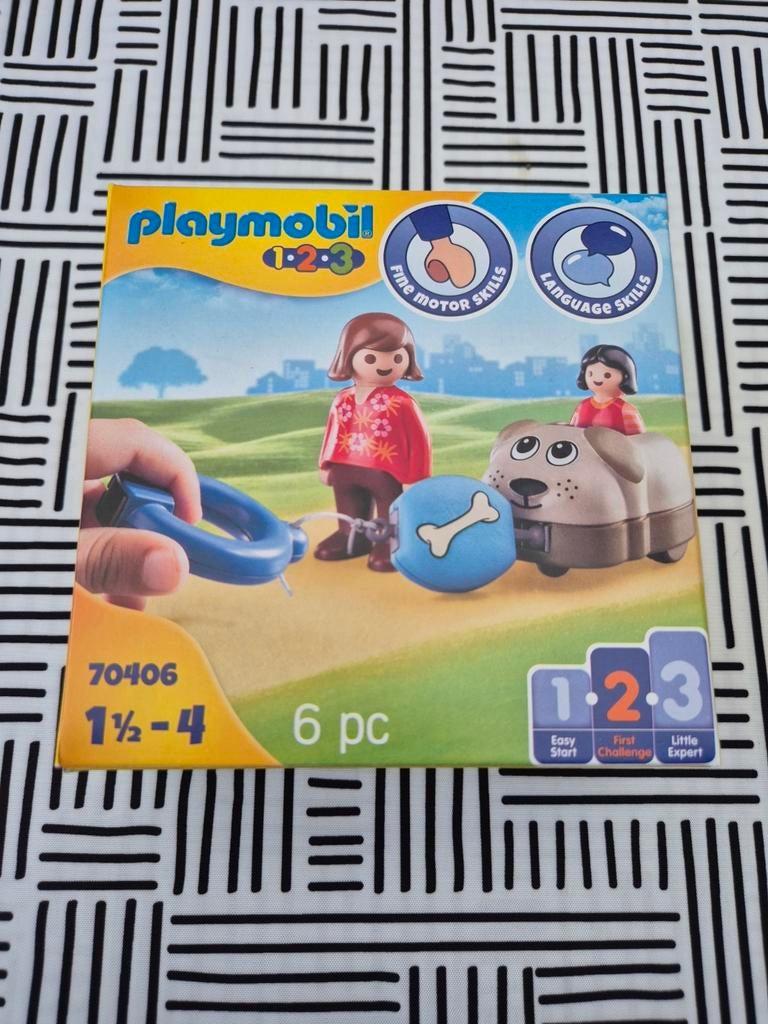 Playmobil 123. Nieuw setje. Hondentrein 70406, Enlèvement ou Envoi, Neuf