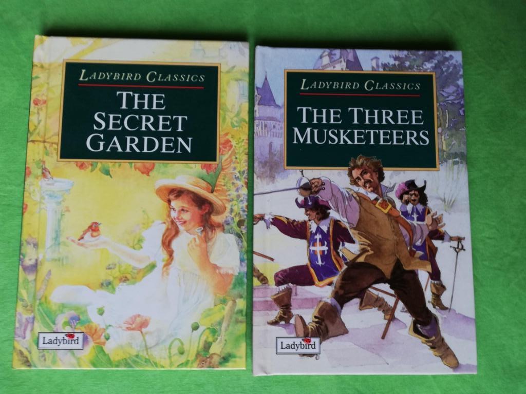 The Secret Garden +  The Three Musketeers, Ladybird Classics, Boeken, Fictie algemeen, Zo goed als nieuw, Alexandre Dumas, Frances