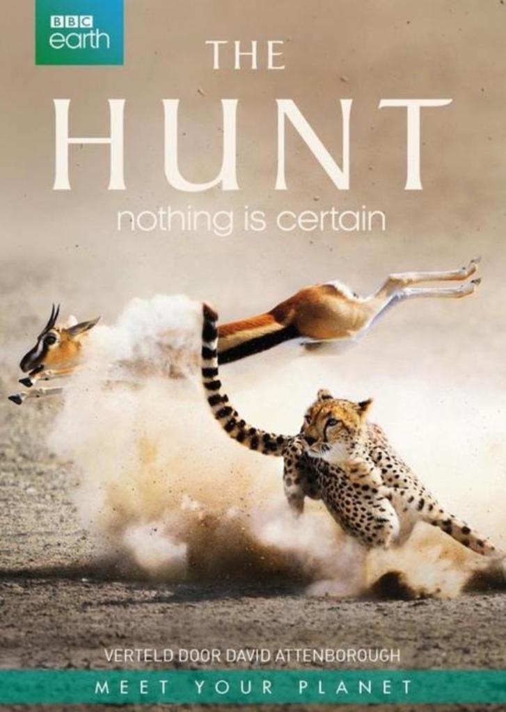 BBC Earth - The Hunt ( 3 dvd’s), Cd's en Dvd's, Dvd's | Documentaire en Educatief, Natuur, Boxset, Ophalen of Verzenden