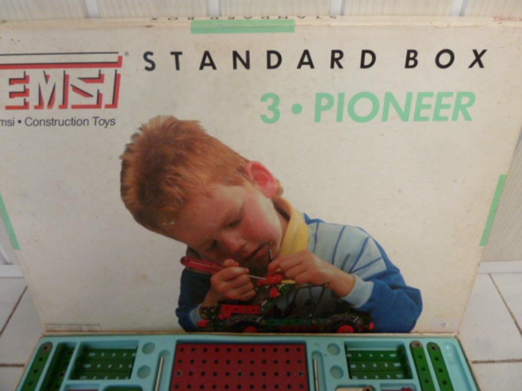 Jeu de construction métallique TEMSI 3-Pioneer 8 ans et +, Enlèvement, Comme neuf, Bricolage