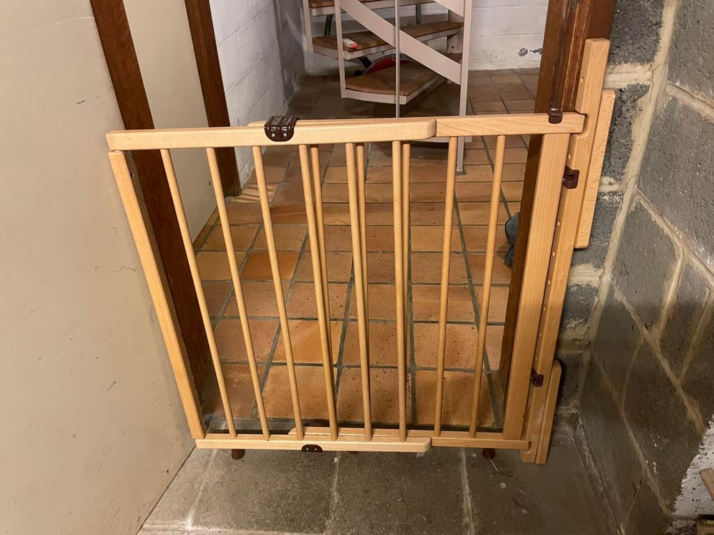 Barrière d’escalier pour enfants, Barrière de sécurité, Enlèvement, Utilisé, Bois