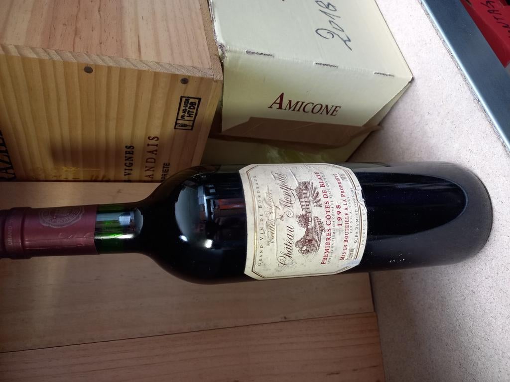 Chateau Du Monfollet 1998, Collections, Vins, Enlèvement, Comme neuf