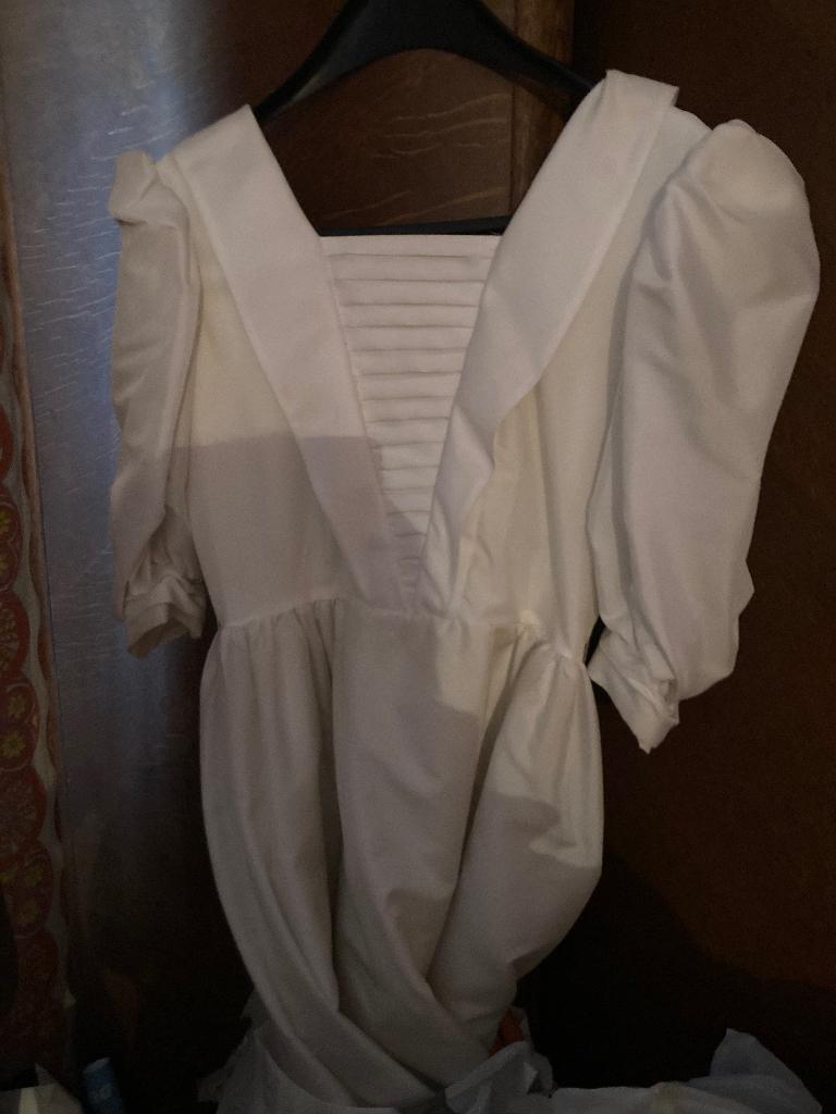 Envoyé offer pour une robe de mariée longue blanche, Enlèvement, Comme neuf, Blanc