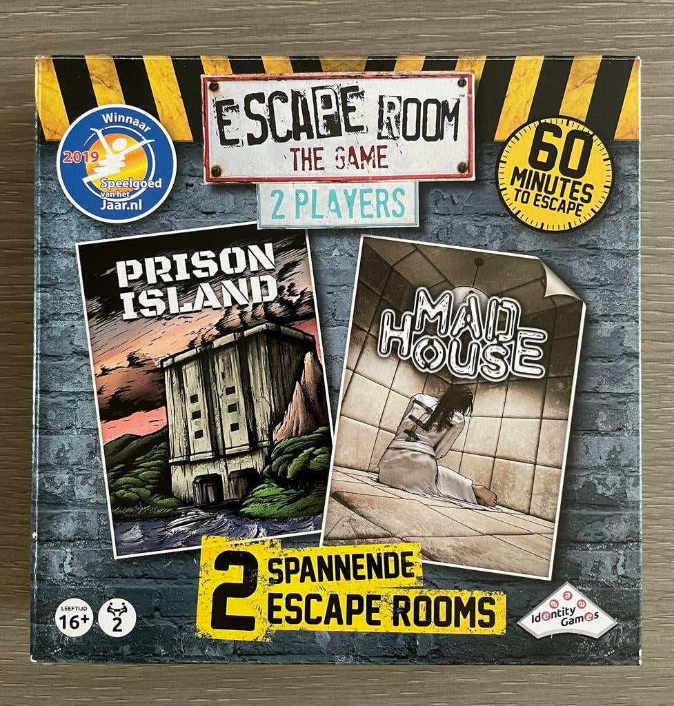 Escape room The Game 2 spelers (nieuw), Hobby en Vrije tijd, Een of twee spelers, Ophalen of Verzenden, Nieuw, Identity Games