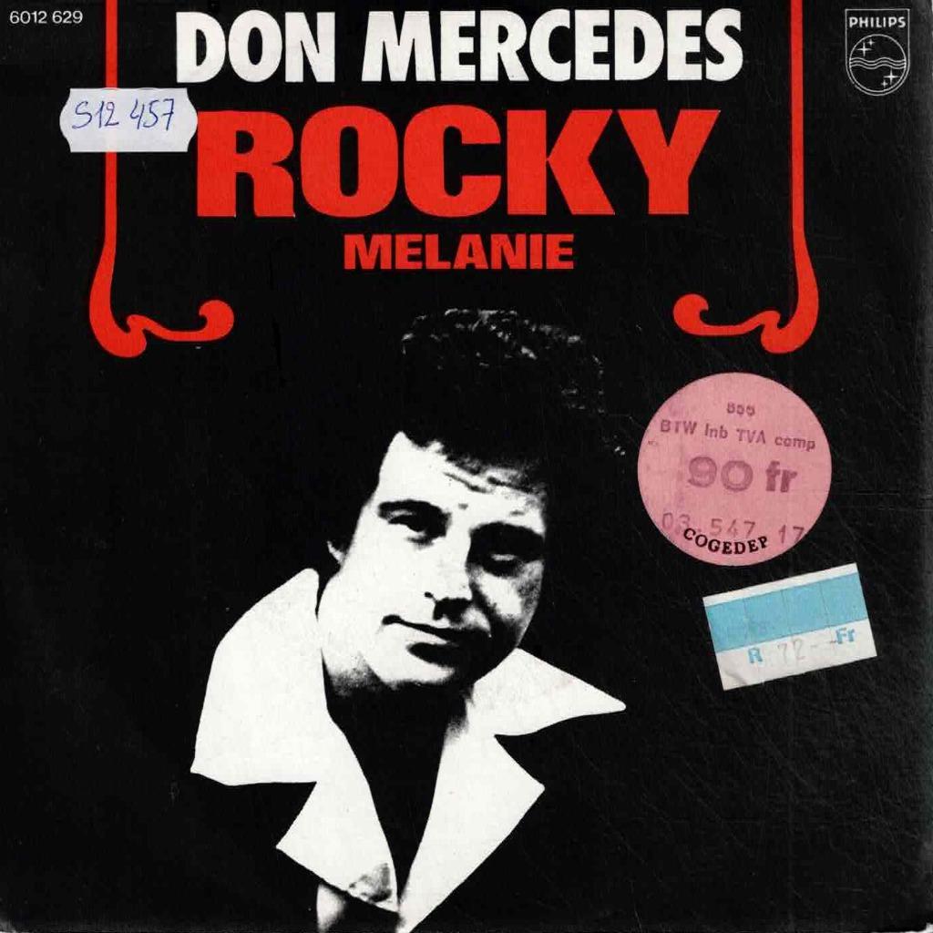 Vinyl, 7"    -   Don Mercedes – Rocky, Enlèvement ou Envoi, Autres formats