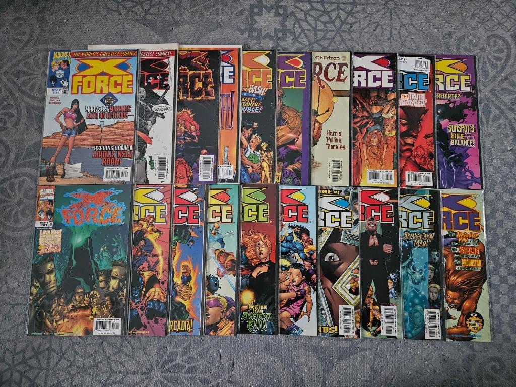 X-Force (vol.1) #71-90 (1997), Complete serie of reeks, Ophalen of Verzenden, Zo goed als nieuw
