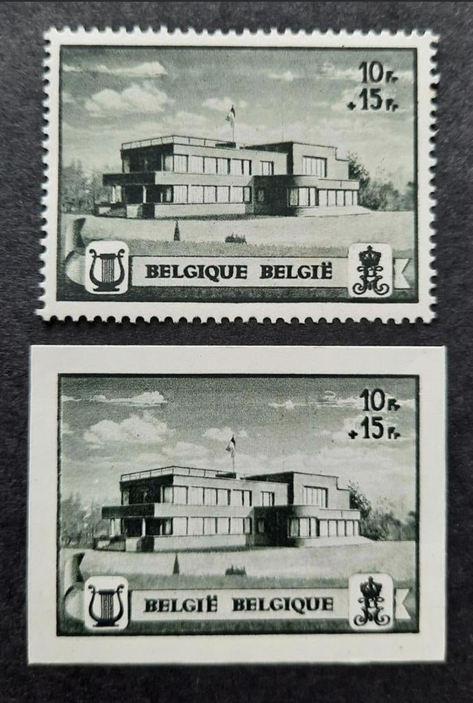 België: OBP 537A/37B ** Muziekkapel 1941., Orginele gom, Ophalen of Verzenden, Zonder stempel, Postfris