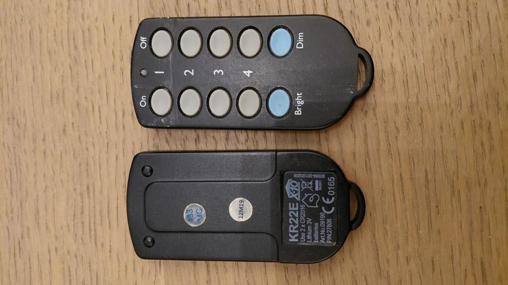 Marmitek KR22E afstandsbedieningen voor domotica, Audio, Tv en Foto, Ophalen of Verzenden, Gebruikt, Origineel