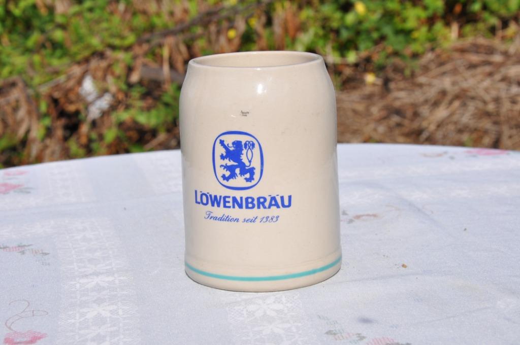 §  chope en gres lowenbrau, Enlèvement ou Envoi, Utilisé, Chope(s), Autres marques