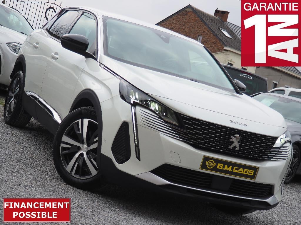 Peugeot 3008 1.5 BlueHDi  ALLURE PACK  AUTOMAAT-NAVI-FULL, Auto's, Peugeot, Bedrijf, 360° camera, ABS, Achteruitrijcamera, Adaptive Cruise Control