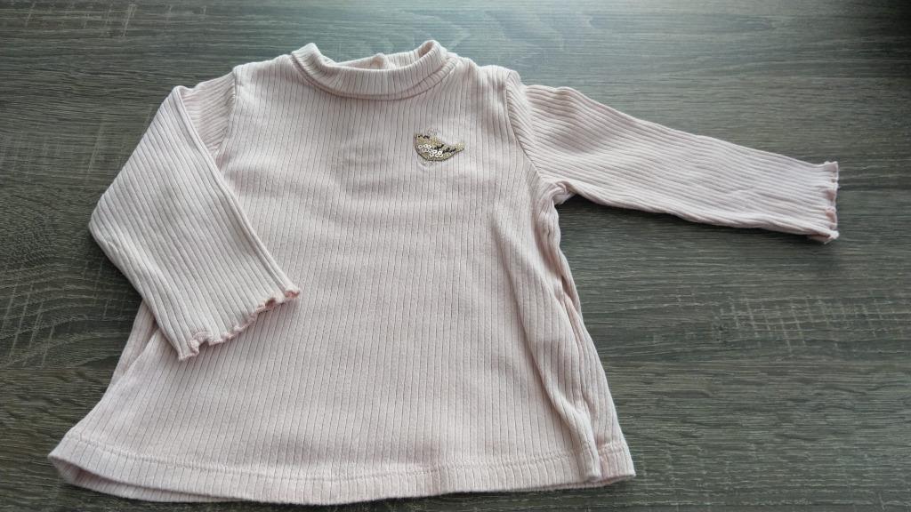 T-shirt rolkraag 74, Enfants & Bébés, Vêtements de bébé | Taille 74, Tape à l'oeil, Comme neuf, Enlèvement, Chemisette ou Manches longues