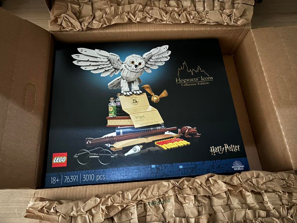 Lego 76391 Zweinstein iconen NIEUW, Ophalen, Nieuw, Complete set, Lego