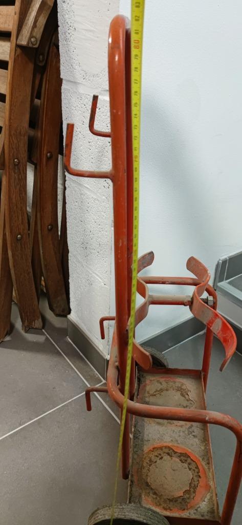 Chariot pour bouteilles poste à souder acétylène, Enlèvement, Utilisé