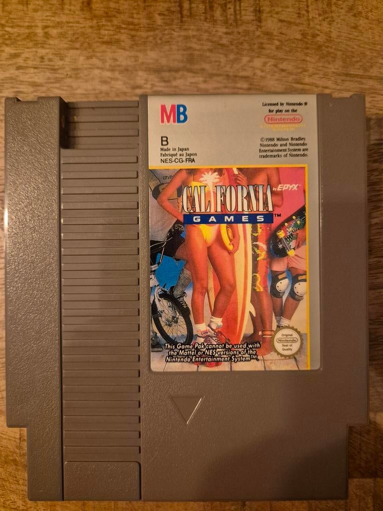 California games (NES), Consoles de jeu & Jeux vidéo, Jeux | Nintendo NES, Enlèvement, Comme neuf, Sport