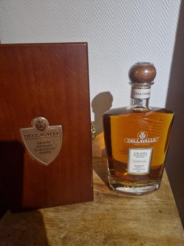 Grappa Delavalle 2007 finish Porto, Ophalen of Verzenden, Nieuw, Port