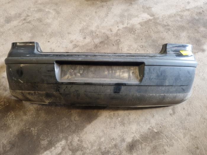 Achterbumper van een Volkswagen Polo (LC9Z), Gebruikt, -, Volkswagen, -