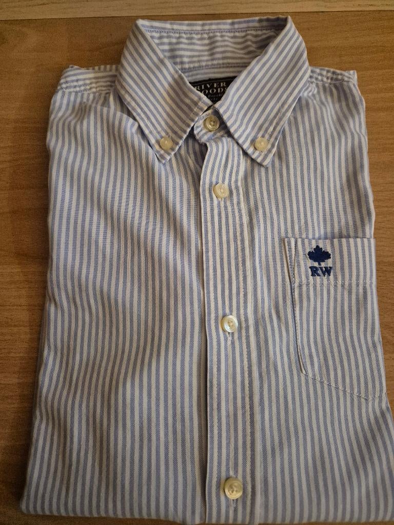 Nieuwstaat hemd maat 12 jaar, Kinderen en Baby's, Kinderkleding | Maat 152, Overhemd of Blouse, Ophalen of Verzenden, Zo goed als nieuw