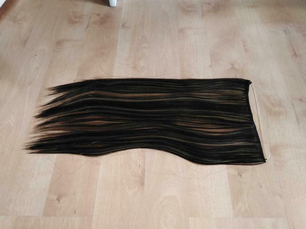 Hair wig bruin blond, Ophalen of Verzenden, Nieuw, Pruik of Haarverlenging