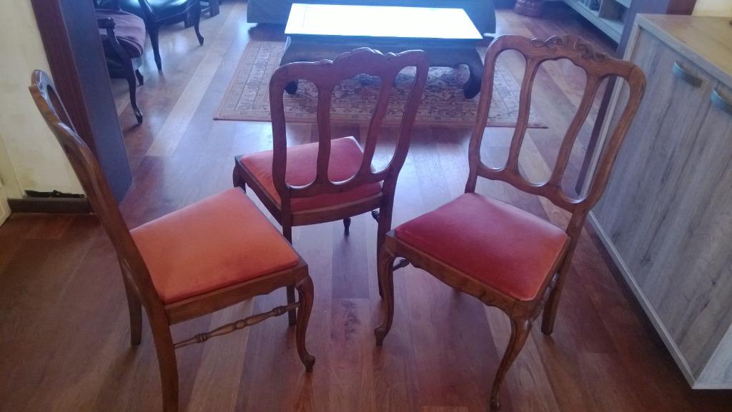 Vijf eiken stoelen, Huis en Inrichting, Stoelen, Ophalen of Verzenden, Gebruikt