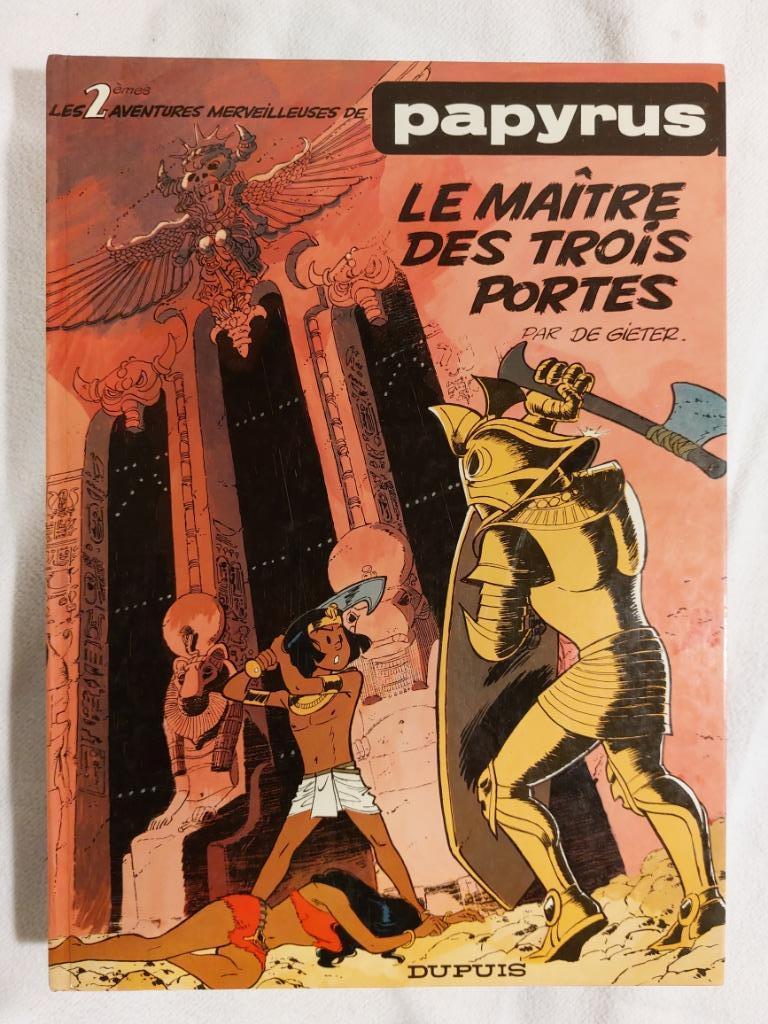 Papyrus T.2 Le maître des trois portes - édition originale (, Une BD, Enlèvement ou Envoi, Utilisé