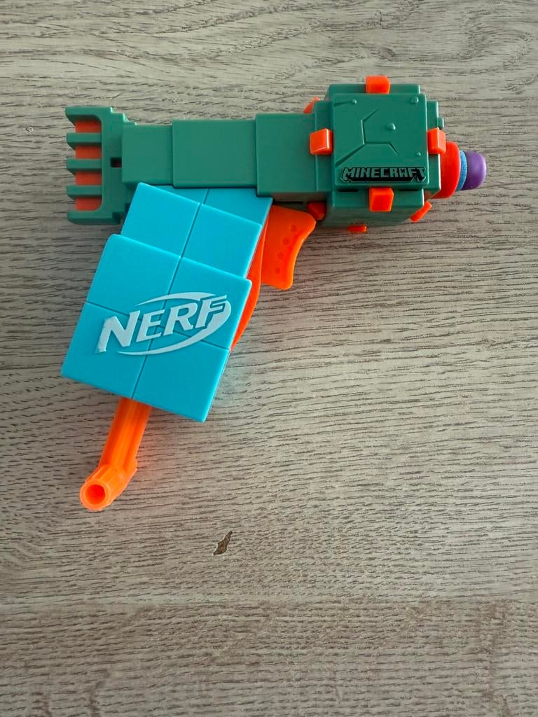 Nerf Minecraft, Kinderen en Baby's, Ophalen of Verzenden, Gebruikt